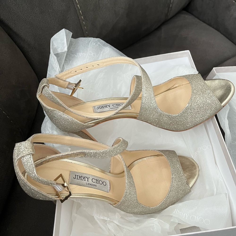Jimmy Choo Glitter Women's Heels